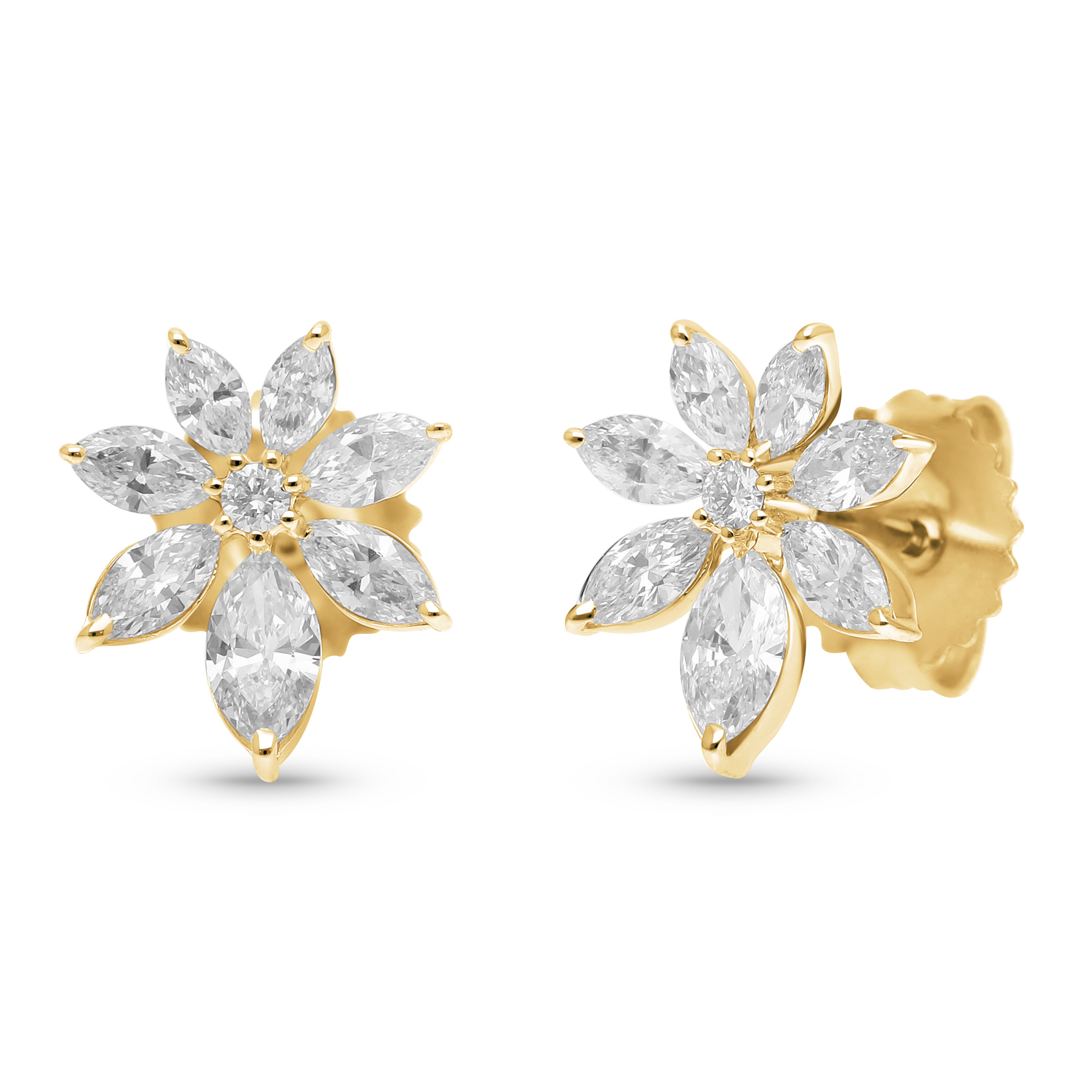 Sunburst Flora Studs